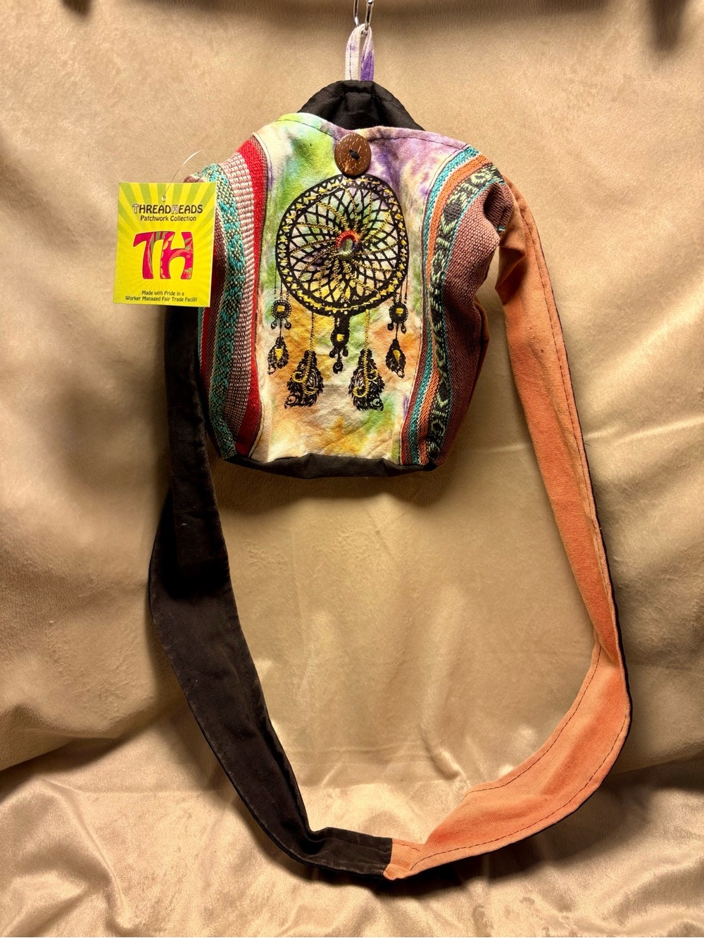 ThreadHeads Dreamcatcher Tie-Dye Crossbody Bag - Multicolor